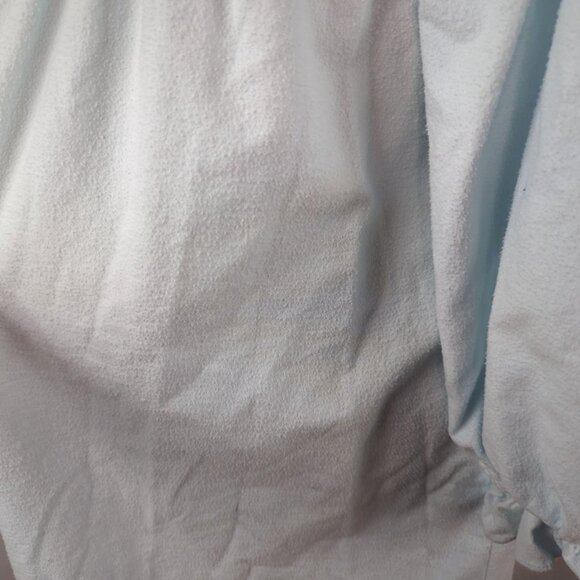 Vintage Victoria's Secret Nightgown X Large Blue Prairie Long Cottagecore - Picture 8 of 11